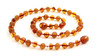 necklace baltic cognac amber unpolished raw polished baroque kids for kid's jewelry 2