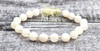 white gemstone moonstone round 6mm bracelet anklet jewelry for women girl beaded