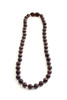 garnet gemstone necklace knotted beaded burgundy red for women women's 6mm 6 mm jewelry 3