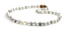 howlite white necklace jewelry beaded 6mm 6 mm gemstone knotted