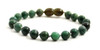 green african jade gemstone anklet bracelet knotted beaded 6mm 6 mm jewelry