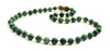 green necklace african jade gemstone jewelry beaded knotted 6mm 6 mm