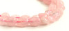 rose quartz gemstone beads bean olive shape suppliers for jewelry making pink strand