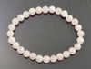 rose quartz bracelet gemstone stretch jewelry 6mm 6 mm pink round elastic band for women wholesale 3