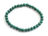 malachite green round bracelet beaded stretch elastic band natural gemstone 6mm 6 5 mm 5mm jewelry 3