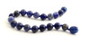 sodalite blue gemstone jewelry bracelet anklet 6mm 6 mm knotted 2