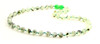 necklace prehnite jewelry knotted gemstone 6mm 6 mm light green beaded round natural