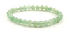 bracelet gemstone green aventurine round bead 6mm 6 mm jewelry stretch for men men's women women's