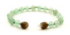 anklet aventurine green bracelet knotted beaded jewelry 6mm 6 mm gemstone 3