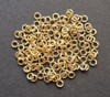 jump rings 4mm 4 mm sterling silver 925 golden 19 gauge for jewelry making supplies 4
