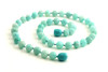 amazonite gemstone necklace knotted jewelry green beaded adult children 2