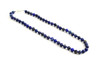 necklace lapis lazuli dark blue jewelry beaded knotted 6mm 6 mm with sterling silver 925 gemstone for men men's 3