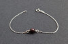 garnet burgundy bracelet jewelry gemstone with sterling silver 925 jewellery minimalist golden small for women women's 2