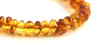 honey amber baltic half baroque beaded stretch bracelet for adult adults jewelry golden 2