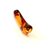 moon moons amber baltic supplies for jewelry making drilled jewellery drilled cognac brown polished small 4