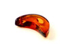 moon moons amber baltic supplies for jewelry making drilled jewellery drilled cognac brown polished small 2