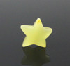 star stars amber baltic supplies for jewelry jewellery making middle drilled milky butter polished yellow