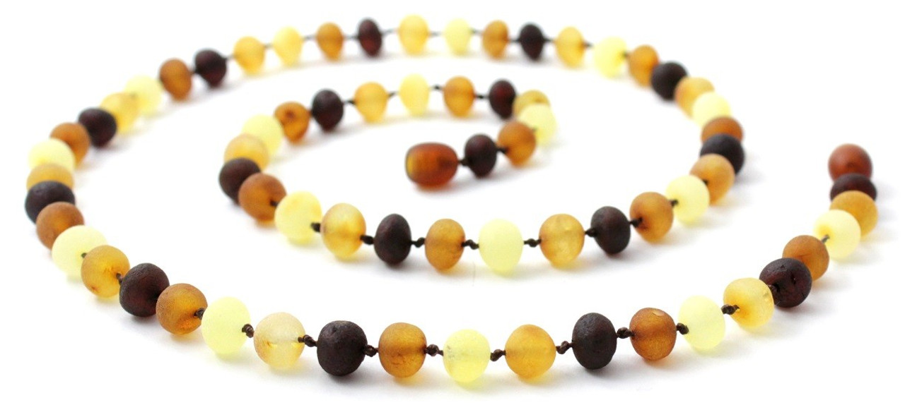 Amber Teething Necklace + Bracelet (Honey) – AmberCrown