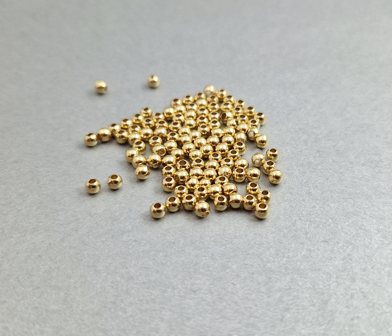 Gold Spacer Bead