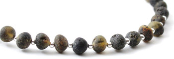 Raw, Amber, Unpolished, Green, Sterling 925, Bracelet, Adult, Silver, Jewelry, Baltic 2