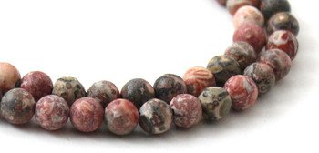 Leopardskin Jasper 6 mm Semi Precious Beads 2