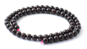 Garnet, Gemstone, Beads, Red, Semi Precious, Strand, Bead