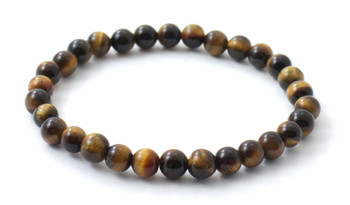 Tiger Eye, Bracelet, Stretch, Adult, Elastic Band, Jewelry, Gemstone, Beaded, Women, Men