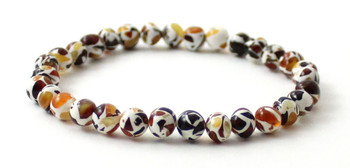 bracelet, mosaic, multicolor, stretch, jewelry, baltic, amber, wholesale