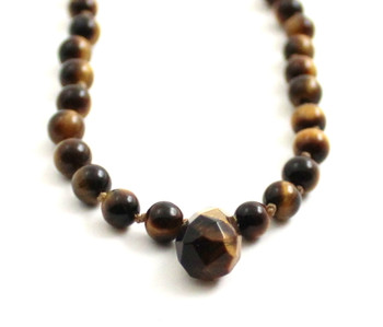 necklace tiger eye tiger's tigers with pendant gemstone jewelry beaded 4