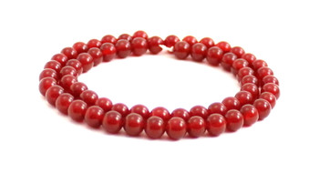 Red Agate strand beads cornelian 6mm 6 mm drilled for jewelry making