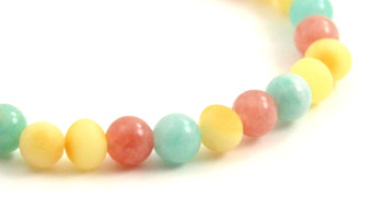 sunstone amazonite green amber milky butter baltic raw unpolished baltic baroque stretch bracelet jewelry 2