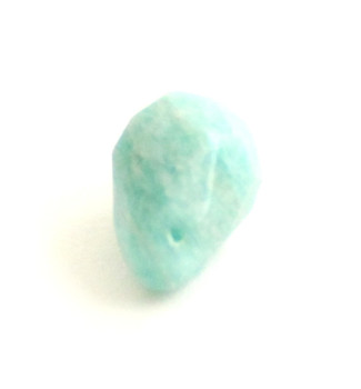 amazonite gemstone teardrop for jewelry making supplies drilled faceted pendant 2