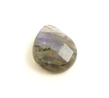 labradorite gemstone teardrop pendant for jewelry making supplies gray drilled beads 2