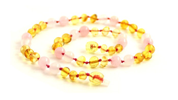 lemon polished amber baltic rose quartz white agate gemstone jewelry beaded baroque 2