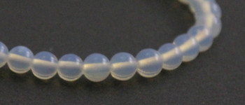 bracelet gemstone white opalite white 6mm 6 mm jewelry stretch bracelet for men men's women women's 2