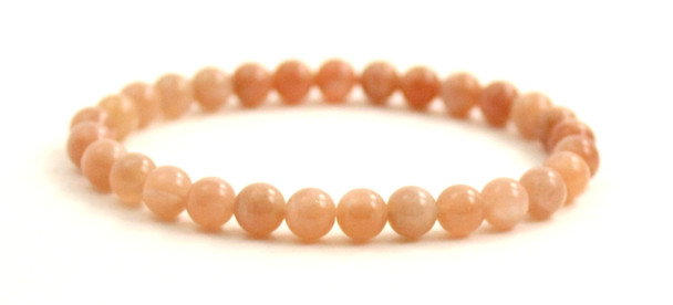 Sunstone, Women, Bracelet, Jewelry, Stretch, Adult, Elastic, Gemstone, 6mm, 6 mm, Women's