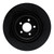 R1 20-25 Ford Explorer Rear Left Drilled & Slotted Black Brake Rotor - ECB-54278L Photo - out of package