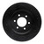R1 21-25 Ford F-150 4WD Rear Left Drilled & Slotted Black Brake Rotor - ECB-54288L Photo - out of package