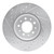 R1 16-21 Buick LaCrosse Front Right Drilled & Slotted Silver Brake Rotor - EDZ-45023R Photo - out of package