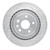 R1 16-24 Cadillac ATS Rear Right Drilled & Slotted Silver Brake Rotor - EDZ-47074R Photo - Primary