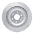 R1 14-20 Cadillac Escalade ESV Front Left Drilled & Slotted Silver Brake Rotor - EDZ-47079L Photo - out of package