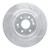 R1 14-20 Cadillac Escalade Front Right Drilled & Slotted Silver Brake Rotor - EDZ-47079R Photo - Primary