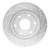 R1 21-22 Chevrolet Colorado Front Left Drilled & Slotted Silver Brake Rotor - EDZ-47087L Photo - out of package