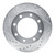 R1 77-00 Chevrolet V30 & V3500 Pickup Front Left Drilled & Slotted Silver Brake Rotor - EDZ-48003L Photo - out of package