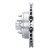 R1 90-02 Chevrolet ASTRO Front Right Drilled & Slotted Silver Brake Rotor - EDZ-48015R Photo - out of package