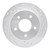 R1 90-02 Chevrolet ASTRO Front Right Drilled & Slotted Silver Brake Rotor - EDZ-48019R Photo - Primary