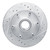 R1 94-02 Chevrolet Express 2500 Front Right Drilled & Slotted Silver Brake Rotor - EDZ-48031R Photo - Primary