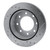 R1 03-05 Chevrolet Silverado 1500 Rear Left Drilled & Slotted Silver Brake Rotor - EDZ-48048L Photo - out of package