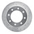 R1 09-20 Chevrolet Express 4500 Rear Right Drilled & Slotted Silver Brake Rotor - EDZ-48056R Photo - Primary
