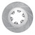 R1 09-12 Chevrolet Colorado Front Left Drilled & Slotted Silver Brake Rotor - EDZ-48057L Photo - Primary